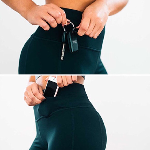 FlipBelt Pants - FlipBelt Crops: Mid Rise Athletic Leggings | NWOT